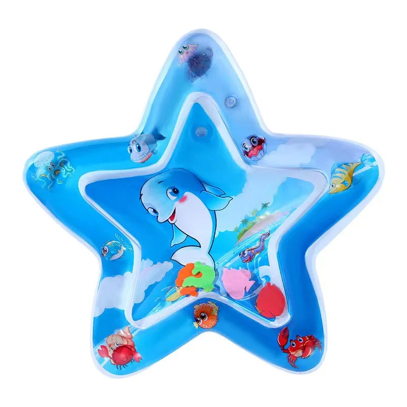 Baby Inflatable Water Play Mat – Tummy Time Cushion for Sensory Development & Early Learning