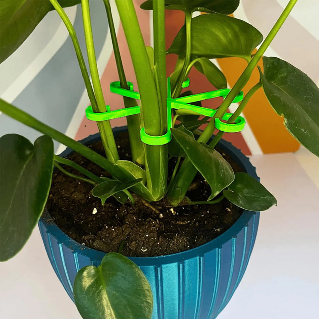 Plant Stem Support Trellis (4-Pack) – Stackable Climbing Plant Clips for Indoor & Outdoor Plants, Easy Snap-On Plant Support