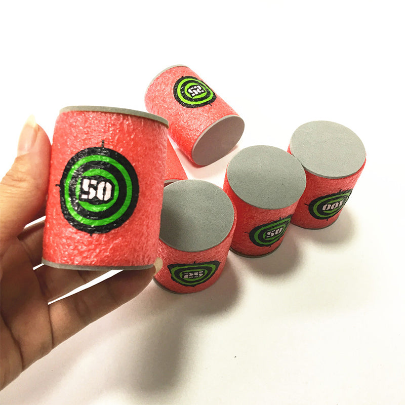 Nerf-Compatible Foam Dart Refills (50/100 Pack) | Soft, Safe Replacement Bullets for N-Strike Blasters