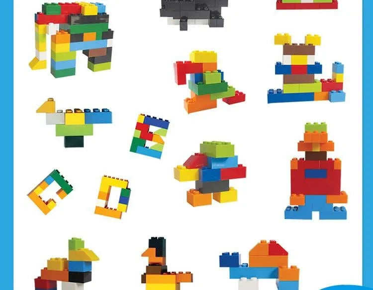 DIY Creative Building Blocks – Big City Set, 300–500pcs, Educational & Fun for Kids