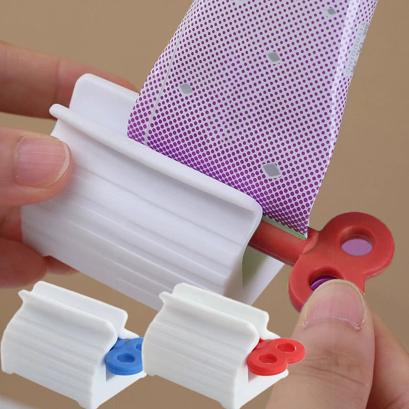 Easy Toothpaste Squeezer & Tube Roller | No-Waste Dispenser for Toothpaste, Skincare & Creams | Simple Bathroom Hack