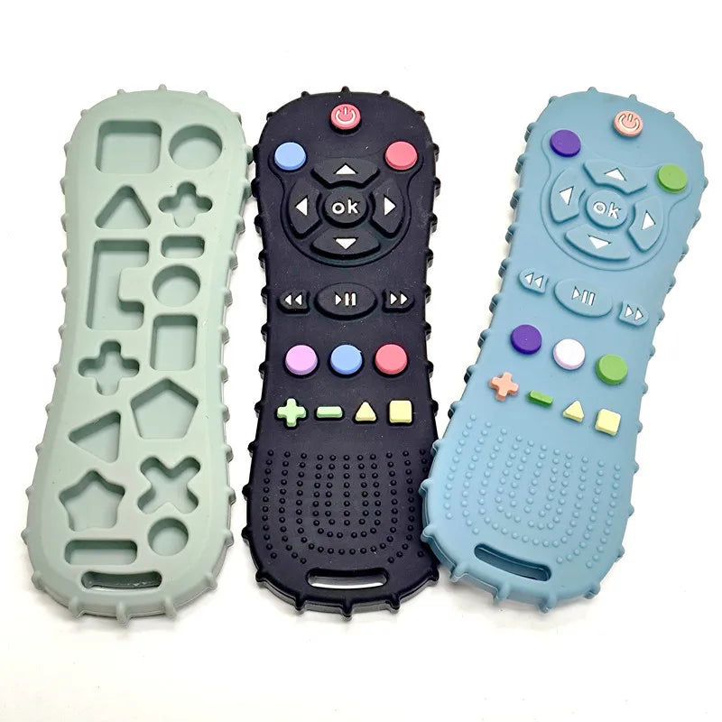 Baby Silicone Teether – Game Controller Shape, Safe Chew Toy for 6-12 Months
