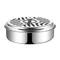 Mosquito Coil Holder with Lid – Metal Incense Burner Tray for Outdoor & Indoor Use (Ash Catcher + Safe Cover)