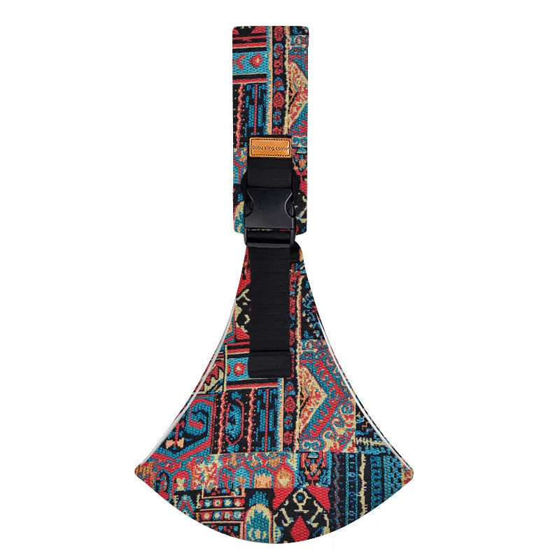Portable Baby Carrier Sling – Adjustable Cotton Wrap for Infants & Toddlers (Up to 20kg)