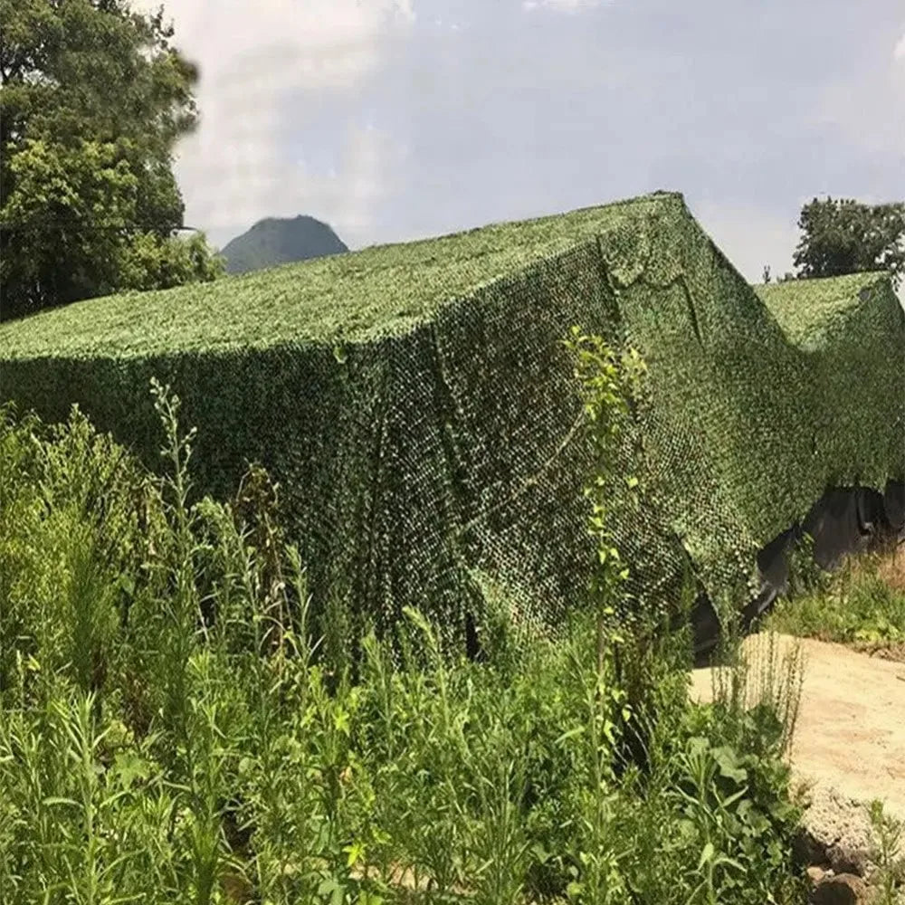 Camouflage Shade Netting (Bulk Roll) – Outdoor Privacy Cover for Patio, Garden, Camping, Hunting & Decor