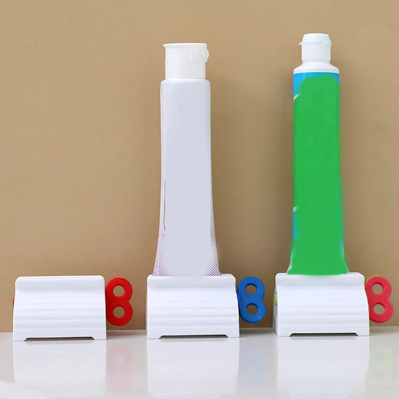 Easy Toothpaste Squeezer & Tube Roller | No-Waste Dispenser for Toothpaste, Skincare & Creams | Simple Bathroom Hack