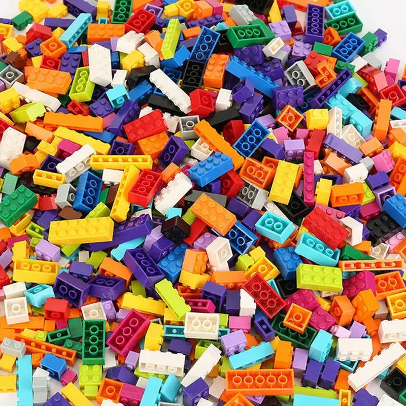 DIY Creative Building Blocks – Big City Set, 300–500pcs, Educational & Fun for Kids