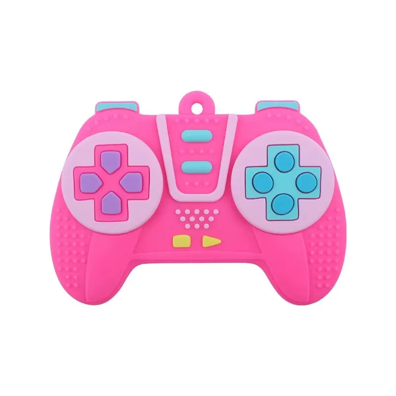 Baby Silicone Teether – Game Controller Shape, Safe Chew Toy for 6-12 Months