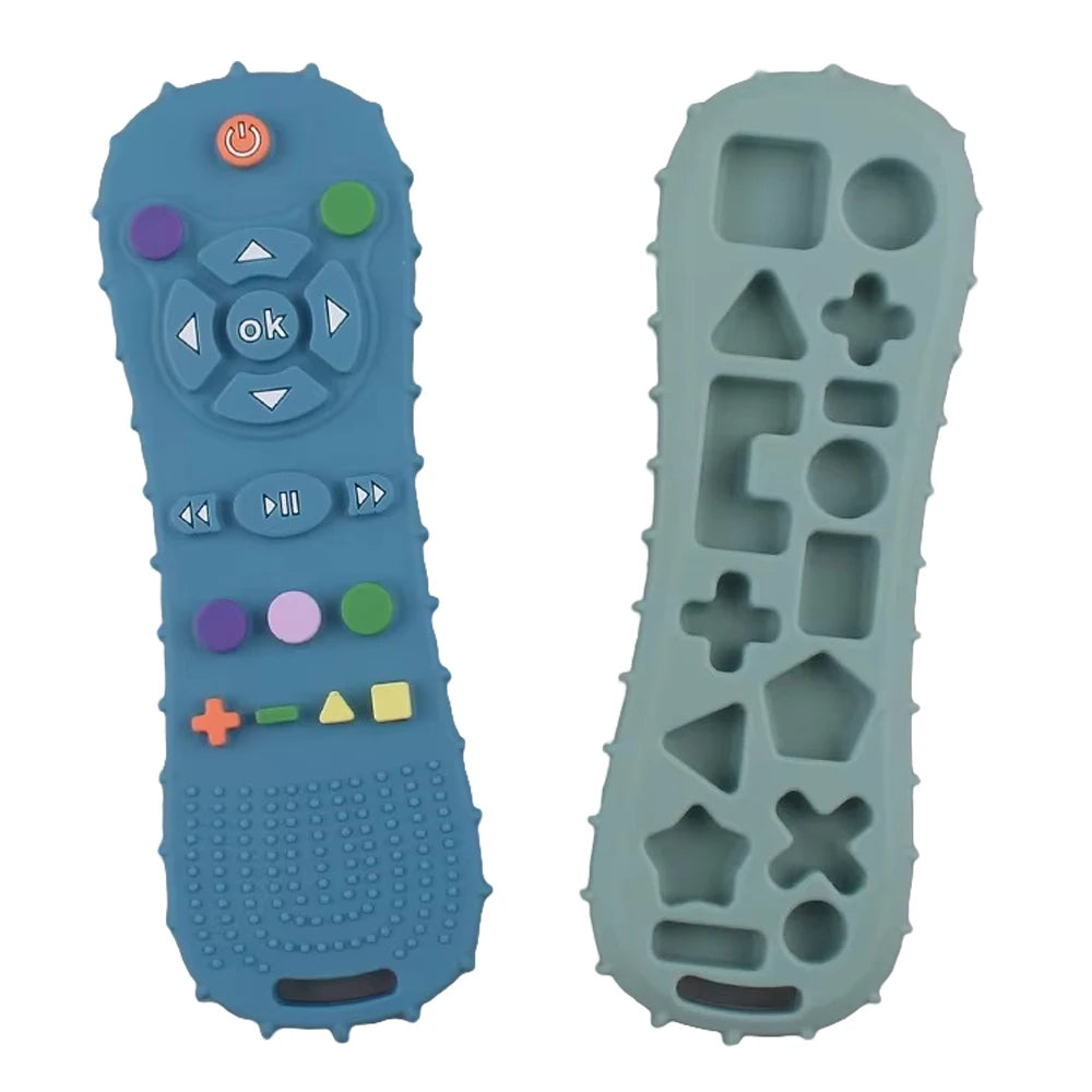 Baby Silicone Teether – Game Controller Shape, Safe Chew Toy for 6-12 Months