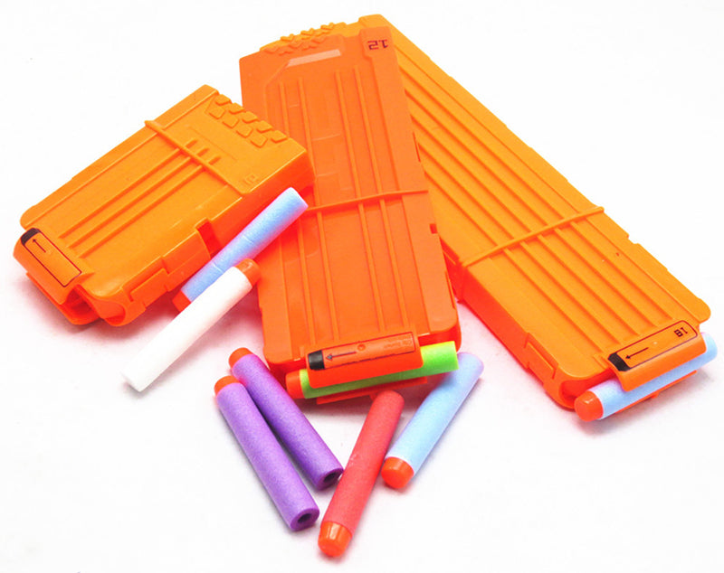 Nerf-Compatible Foam Dart Refills (50/100 Pack) | Soft, Safe Replacement Bullets for N-Strike Blasters