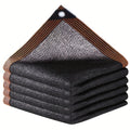 Black Shade Cloth Sunblock Mesh – Taped Edge with Grommets for Pergola, Greenhouse, Garden & Patio