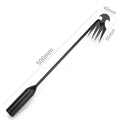 Heavy-Duty Hand Weeder Tool (4-Tine Steel) – Deep Root Weed Puller with Ergonomic Handle for Garden & Lawn