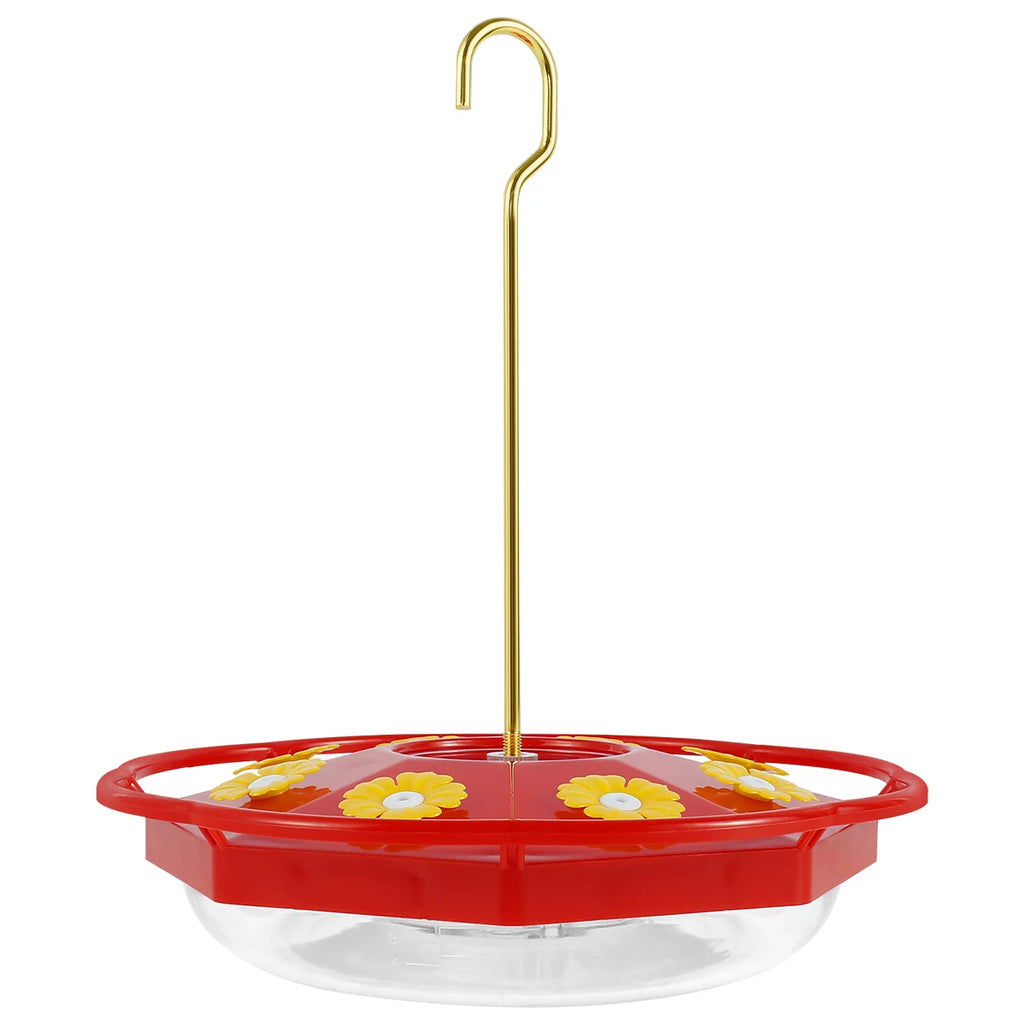 Hummingbird Feeder Hanging – 8-Port Floral Design, Ant & Bee Proof, Easy Clean