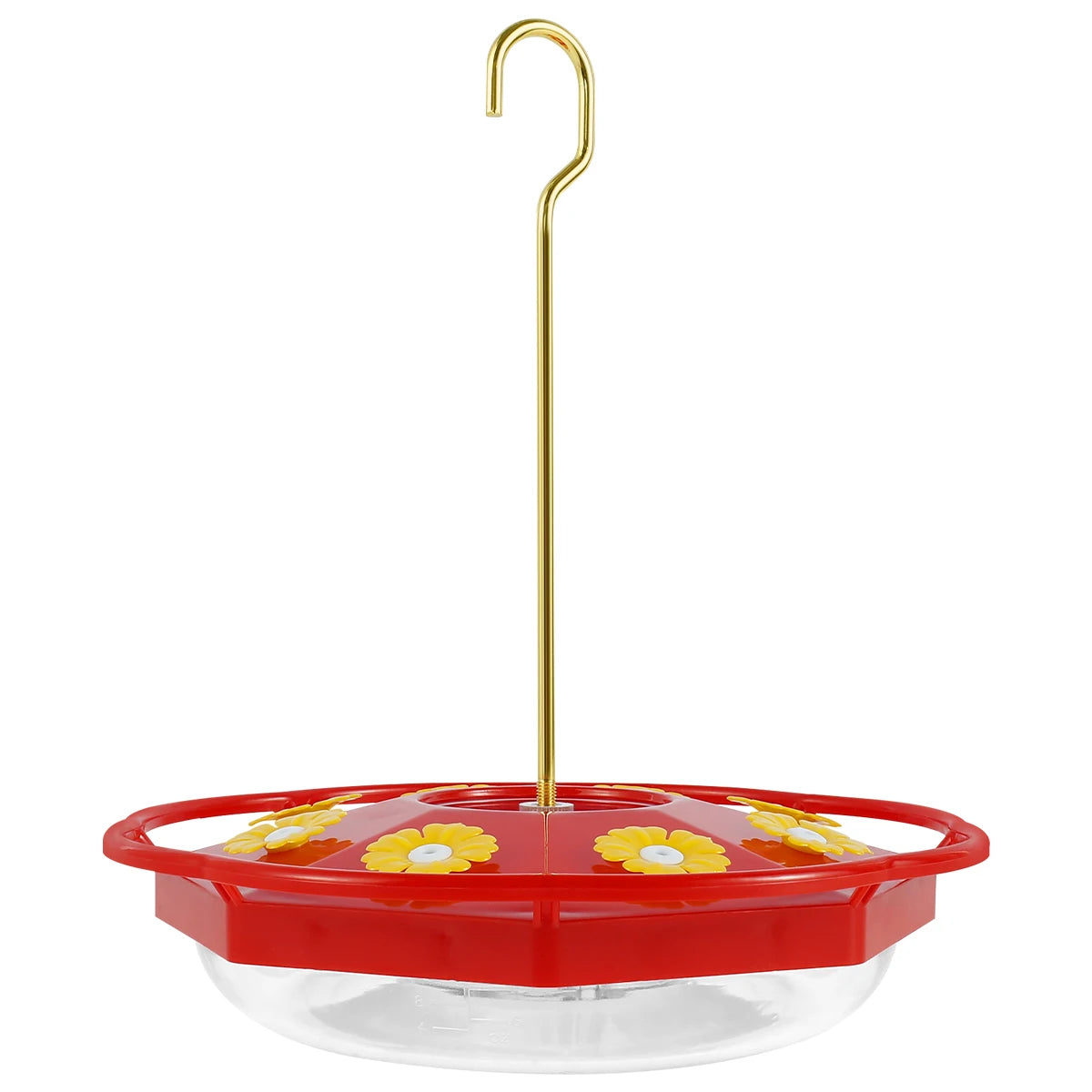 Hummingbird Feeder Hanging – 8-Port Floral Design, Ant & Bee Proof, Easy Clean