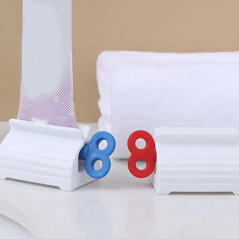 Easy Toothpaste Squeezer & Tube Roller | No-Waste Dispenser for Toothpaste, Skincare & Creams | Simple Bathroom Hack
