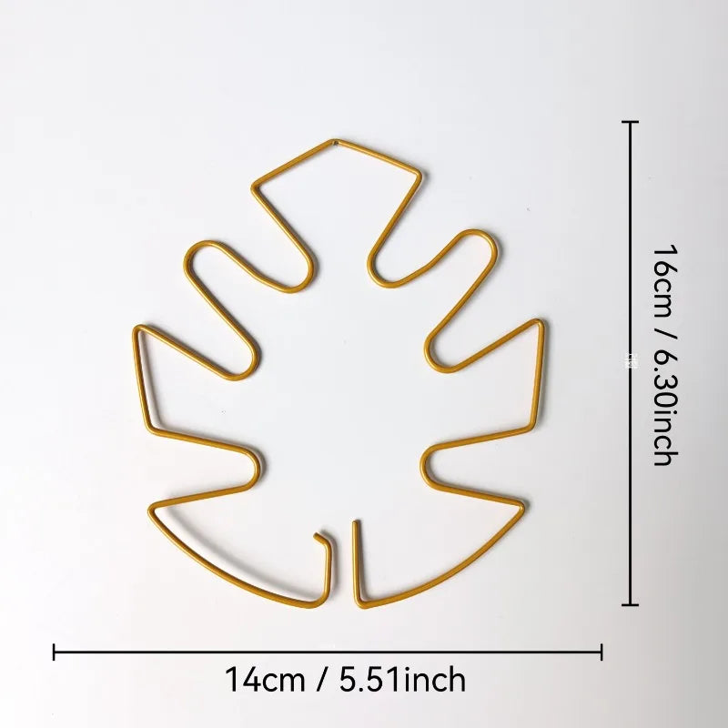 Metal Plant Support Stake – Monstera & Climbing Plant Stabilizer for Upright Growth (Decorative Indoor Plant Support)