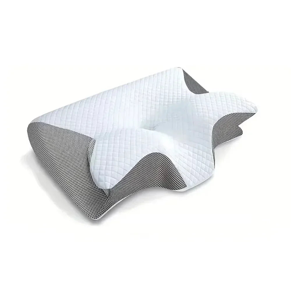 Butterfly Memory Foam Pillow for Neck Support | Contoured Cervical Pillow for Better Sleep & Neck Pain Relief
