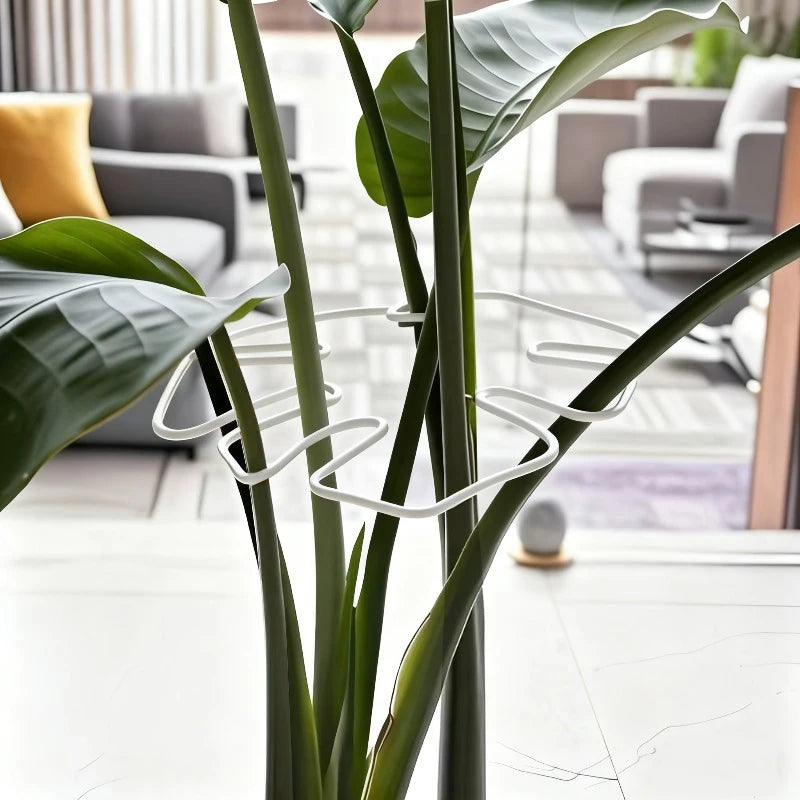 Metal Plant Support Stake – Monstera & Climbing Plant Stabilizer for Upright Growth (Decorative Indoor Plant Support)